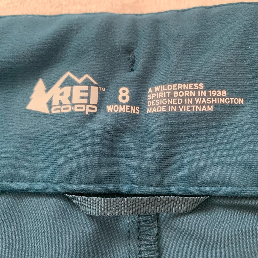 REI Teal Blue Outdoor Women's Pants - Picture 6 of 7